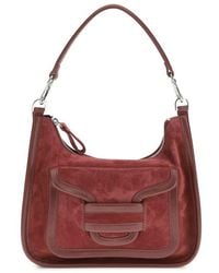 Pierre Hardy - Bordeaux Calf Leather Bos Taurus Shoulder Bag - Lyst
