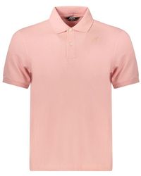 K-Way - Cotton Polo Shirt - Lyst