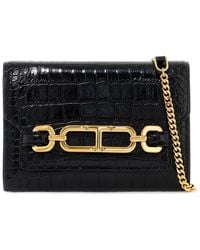 Tom Ford - "Embossed Crocodile Leather Mini Clutch - Lyst