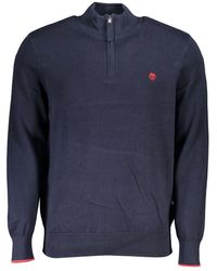 Timberland - Organic Cotton Half Zip Sweater - Lyst