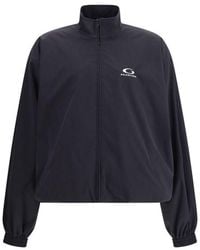 Balenciaga - Cotton Logo Patch Hoodie - Lyst