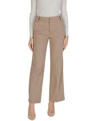 Street One - Beige Viscose Dress Pants - Lyst