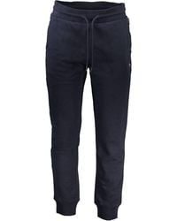 Napapijri - Blu Cotton Men's Sweatpants - Lyst