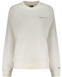 Tommy Hilfiger - Bianco Cotton 's Sweatshirt - Lyst