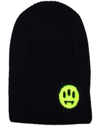 Barrow - Black Wool Beanie - Lyst