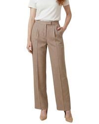 Liu Jo - Beige Viscose Dress Pants - Lyst