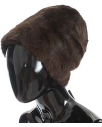 Dolce & Gabbana - Weasel Fur Cashmere Hat Beanie - Lyst