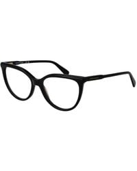 Longchamp - Black Acetate Glasses (frames) - Lyst