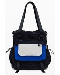Desigual - Black Polyester 's Convertible Bag - Lyst