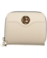 Laura Biagiotti - Beige Polyurethane Wallet - Lyst