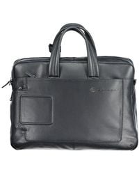 Piquadro - Blu Leather Briefcase - Lyst