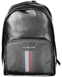 Tommy Hilfiger - Black Polyethylene Men Backpack - Lyst