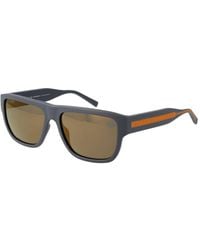 Timberland - Gray Plastic Sunglasses - Lyst