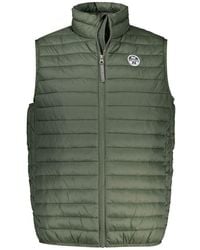 North Sails - Verde Poliammide Mens Vest - Lyst