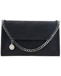 Stella McCartney - Black Polyester Shoulder Bag - Lyst