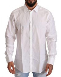 Dolce & Gabbana - Elegant Martini Fit Shirt - Lyst