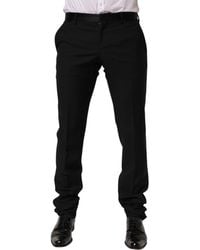 Dolce & Gabbana - Wool Formal Dress Trouser Pants 02+Wv - Lyst
