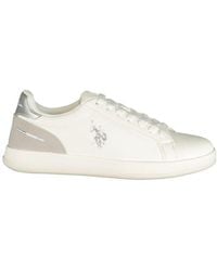U.S. POLO ASSN. - "white Polyurethane 's Sneaker" - Lyst