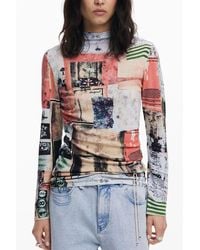 Desigual - Rosa Viscosa 's Jersey - Lyst