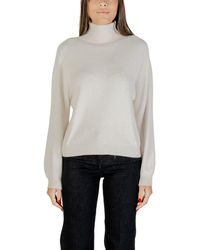 Liu Jo - White Viscose Sweatshirt - Lyst