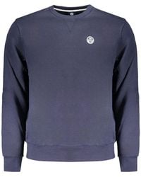North Sails - Blue Cotton Sweater - Lyst