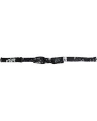 Dolce & Gabbana - Floral Silk Adjustable Neck Bow Tie - Lyst