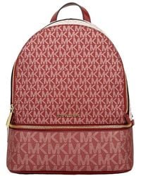 Michael Kors - Rhea Medium Pvc Backpack Bookbag - Lyst