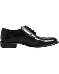Dolce & Gabbana - Leather Oxford Wingtip Formal Shoes - Lyst