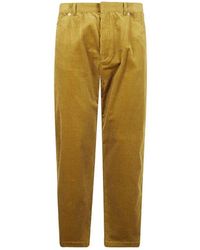 Prada - Pinwale Corduroy Trousers - Lyst