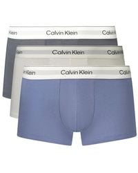 Calvin Klein - Light Cotton Shorts - Lyst