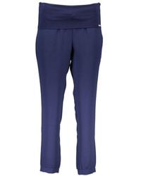 Liu Jo - Blue Polyester Pant - Lyst