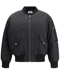 Saint Laurent - Bomber Boule Oversiz - Lyst