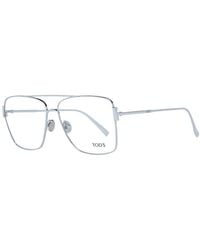 Tod's - Silver Optical Frames - Lyst