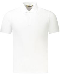 K-Way - White Cotton Men's Polo Shirt - S - Lyst