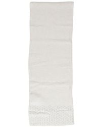 Pieces - Beige Polyester Scarf - Lyst