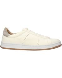 Eleventy - Leather Sneakers - Lyst