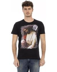 TRUSSARDI ACTION - Black Cotton Men's T - Lyst