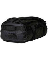 The North Face - Black Nylon Duffel Bag - Lyst