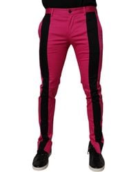 Dolce & Gabbana - Side Stripe Detail Pants - Lyst