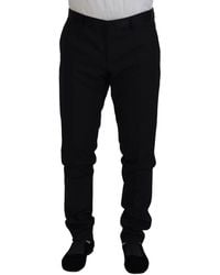 Dolce & Gabbana - Wool Chino Dress Formal Pants - Lyst