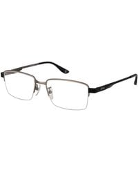 BMW - Gray Metal Glasses (frames) - Lyst