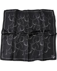 Dolce & Gabbana - Patterned Silk Handkerchief Scarf - Lyst