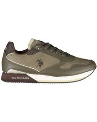 U.S. POLO ASSN. - Sleek Sports Sneakers With Elegant Contrast Details - Lyst