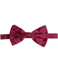 Dolce & Gabbana - Silk Adjustable Neck Papillon Bow Tie - Lyst
