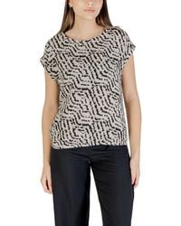 Street One - Bicolor Viscose Shirt - Lyst