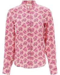Isabel Marant - Ilda Silk Shirt With Paisley Print - Lyst