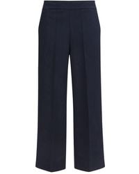 Avenue Montaigne - Blue Polyester Casual Pants - Lyst