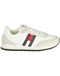 Tommy Hilfiger - White Polyurethane Men Sneaker - Lyst