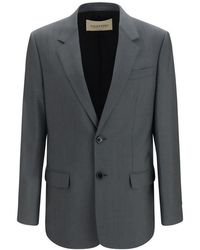 Valentino Garavani - Gray Wool Oves Aries Jacket - Lyst
