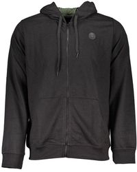 Gianmarco Venturi - Black Cotton Men's Hooded Sweatshirt - Lyst